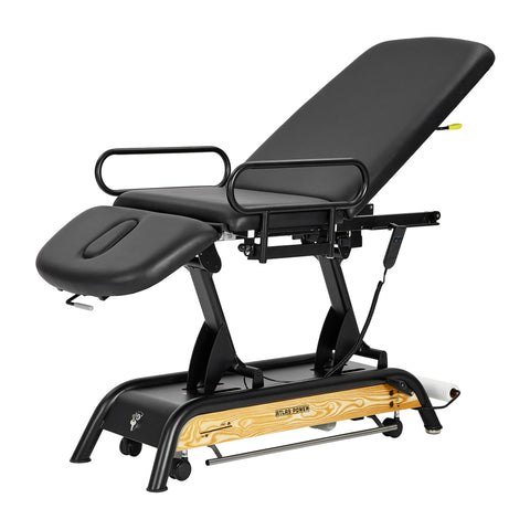 VivaComfort Atlas Treatment Table Guard Rail, Black