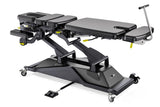 VivaComfort SpineAxis Chiropractic Hi-Lo Motorized Traction-Flexion 7-Section Table, 600 lb Capacity, Black