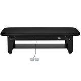 VivaComfort CareLift Bariatric Hi-Lo Medical Rehab Physical Therapy Treatment Table, 6 ft x 30 in, 1500 lb Capacity, Bla