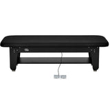 VivaComfort CareLift Bariatric Hi-Lo Medical Rehab Physical Therapy Treatment Table, 6 ft x 30 in, 1500 lb Capacity, Bla