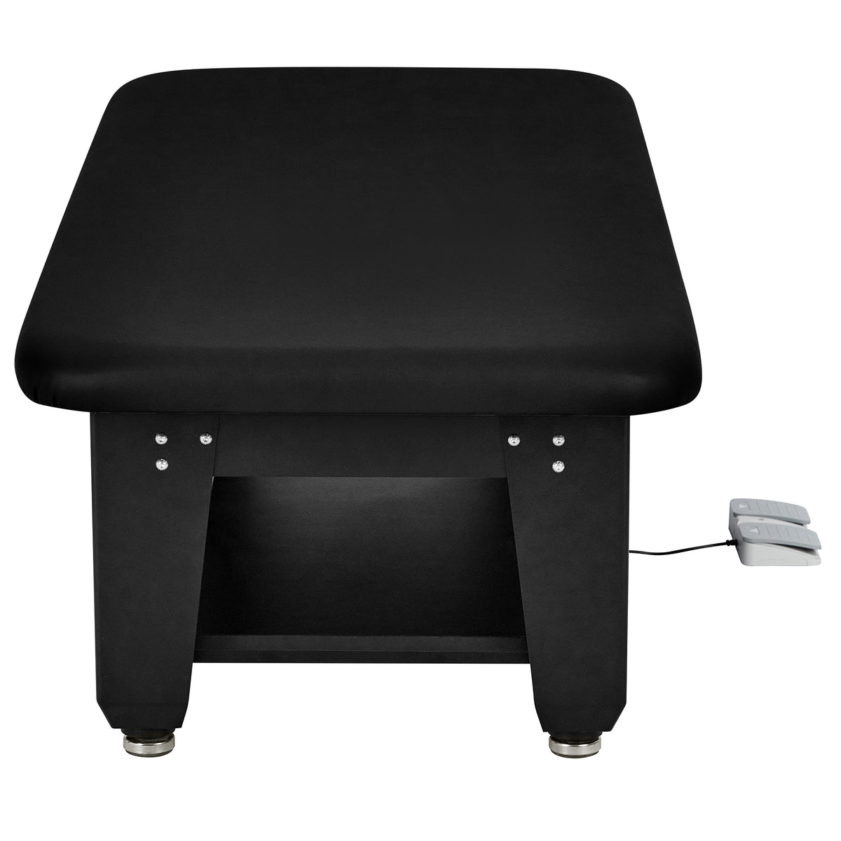 VivaComfort CareLift Bariatric Hi-Lo Medical Rehab Physical Therapy Treatment Table, 6 ft x 30 in, 1500 lb Capacity, Bla