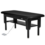 VivaComfort CareLift Bariatric Hi-Lo Medical Rehab Physical Therapy Treatment Table, 6 ft x 30 in, 1500 lb Capacity, Bla