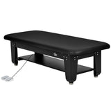 VivaComfort CareLift Bariatric Hi-Lo Medical Rehab Physical Therapy Treatment Table, 6 ft x 30 in, 1500 lb Capacity, Bla