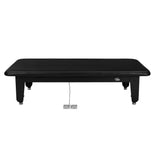 VivaComfort TheraLift Bariatric Hi-Lo Medical Rehab Physical Therapy Treatment Table, 8 ft x 6 ft, 1500 lb Capacity, Bla