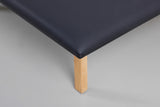 VivaComfort 500 lb. Wall-Mounted Folding Therapy Table, 500 lb Capacity, Black