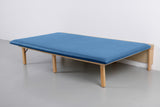 VivaComfort 500 lb. Wall-Mounted Folding Therapy Table, 500 lb Capacity, Blue