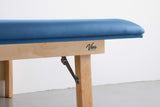 VivaComfort 500 lb. Wall-Mounted Folding Therapy Table, 500 lb Capacity, Blue