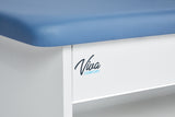 VivaComfort Lucas Recovery Couch with Adjustable Backrest and Storage Shelf, Cabinet Base, 420 lb Capacity, Midnight Express