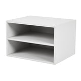 VivaComfort Alto Exam Treatment Table Open Shelves, White
