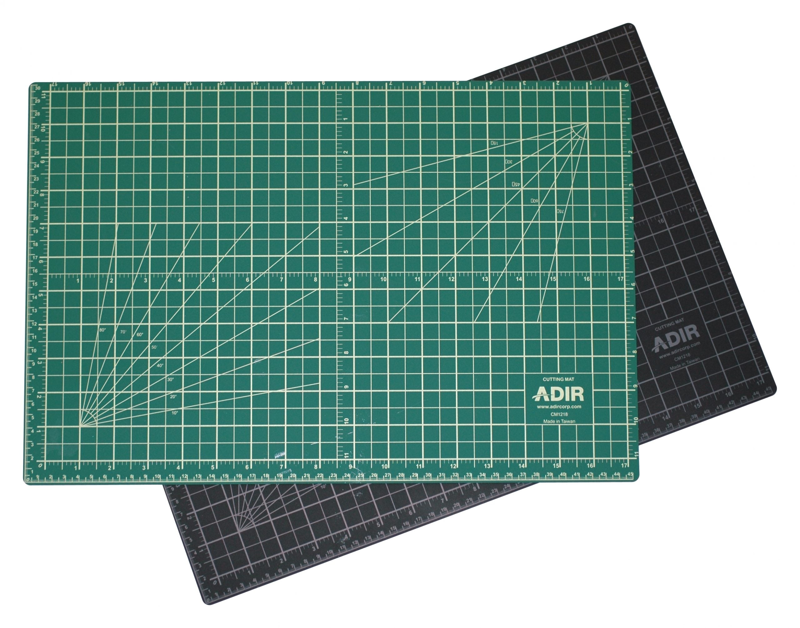 Self-Healing Reversible Cutting Mat, Green/Black