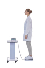 VivaComfort Medical Digital BMI Floor Scale with Remote Display, 550 lb Capacity, White
