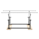 VivaComfort 350 lbs. Capacity 7 ft. Heavy-Duty Steel Foldable Physical Therapy Parallel Bars with Adjustable Height for 