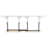 VivaComfort 350 lbs. Capacity 7 ft. Heavy-Duty Steel Foldable Physical Therapy Parallel Bars with Adjustable Height for 