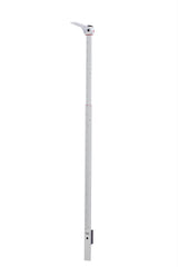VivaComfort Aluminum Wall-Mounted Height Measuring Rod for Adults and Children, White, lbs.