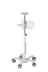 VivaComfort Universal Vital Signs Monitor Mobile Stand with Mounting Plate for Edan M3 Series, White