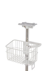 VivaComfort Universal Vital Signs Monitor Mobile Stand with Mounting Plate for Edan M3 Series, White