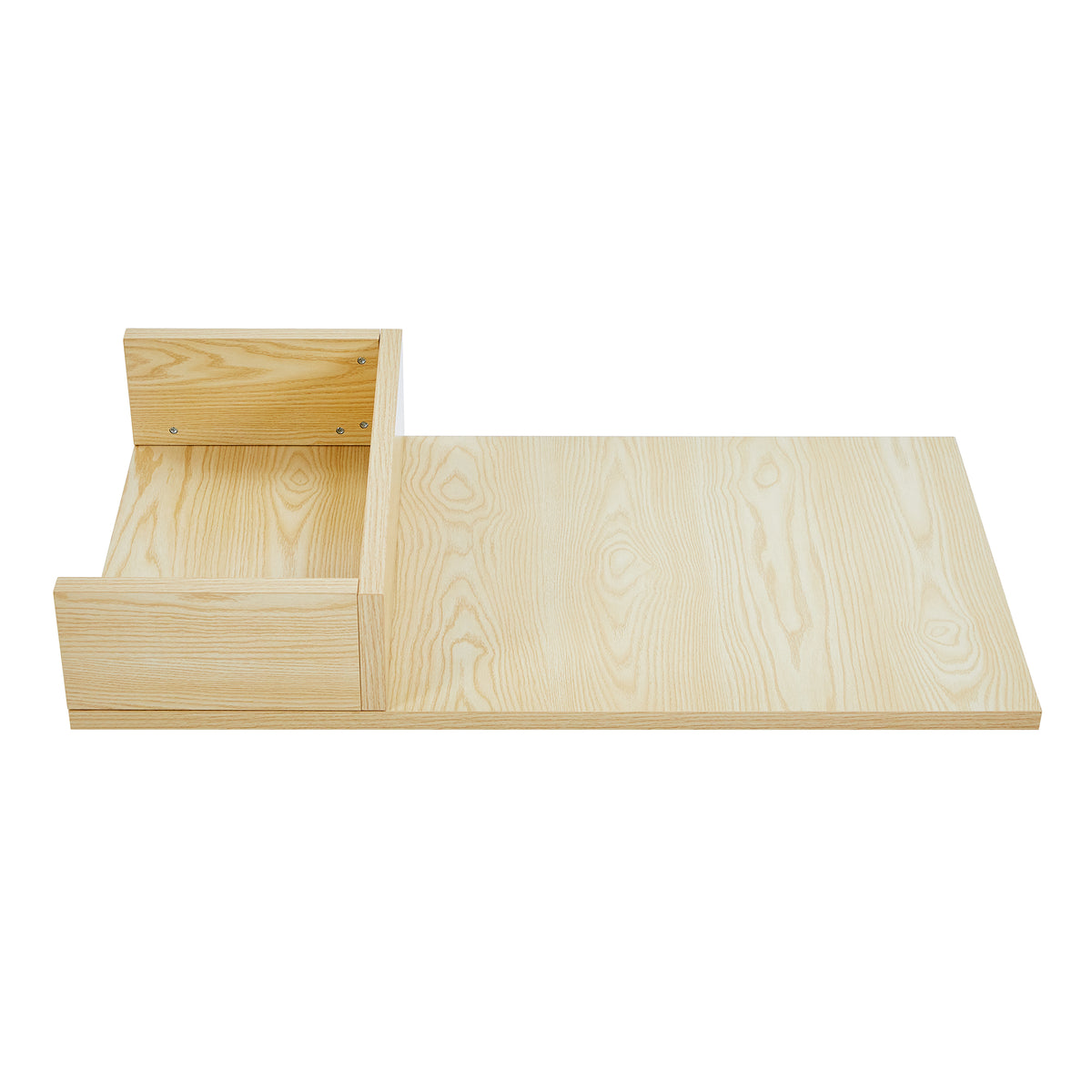 VivaComfort Axis H-Brace Single Sports Taping Table with Top Shelf, 380 lb Capacity, Oak