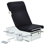 VivaComfort Pointe Power Height Adjustable Pelvic Tilt Exam Table with Stirrups, Storage, and Paper Dispenser, 396 lb Ca