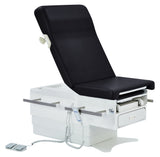 VivaComfort Pointe Power Height Adjustable Pelvic Tilt Exam Table with Stirrups, Storage, and Paper Dispenser, 396 lb Ca