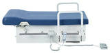 VivaComfort Pointe Power Height Adjustable Pelvic Tilt Exam Table with Stirrups, Storage, Paper Dispenser and Hand Rails