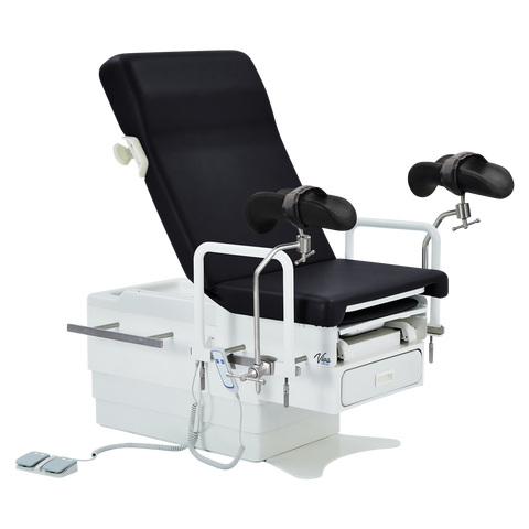 VivaComfort Pointe Power Exam Table Hand Rails, 396 lb Capacity, White