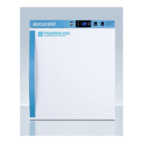 Accucold Full-size top mount refrigerator-freezer in white (Model CTR18WLHD)