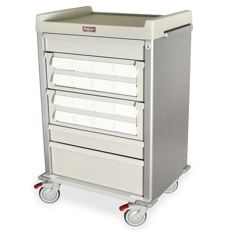 AL16CS-5 Aluminum Cassette Medication Cart
