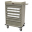 AL16CS-5 Aluminum Cassette Medication Cart