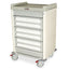 AL24CS-5 – Aluminum Cassette Medication Cart