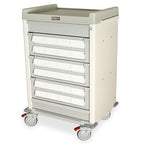 Double Sided Cassette Transfer Cart, Key Locking Doors holds 4 2-Tier Cassettes Per Side. Total Capacity 8 Harloff Casse