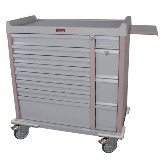 AL294BOX Aluminum Unit Dose Medication Box Cart Main image
