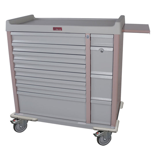 AL294BOX – Aluminum Unit Dose Medication Box Cart