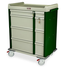 Harloff All Aluminum Electronic Locking Punch Card Cart with Keypad and BEST® Lock – AL460PC-EKC