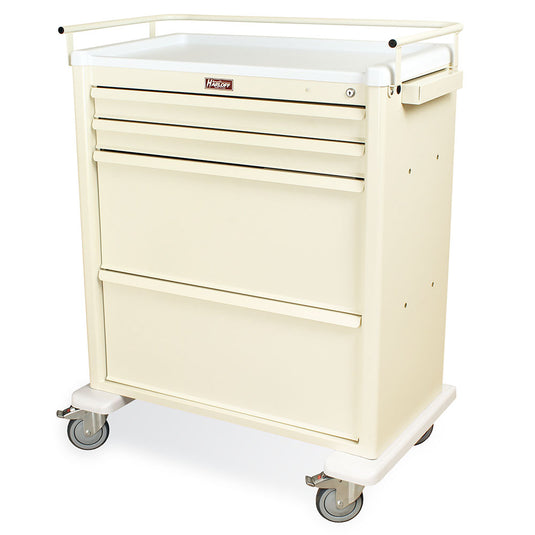 Dispill® Medication Cart, 132 Card Capacity, Key Lock, AL8W10K4DSP