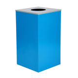 Alpine 87 Gal 3-Stream Bin, Blue Mixed & Green Compost (ALP4450-BLK-KIT33)