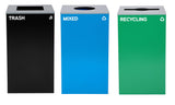 Alpine Industries 87 Gal. 3-Stream Steel Blue Mixed, Green