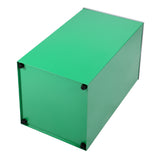 Alpine Industries Square Recycling Bin, 29 Gallon, Green, Square Opening Lid
