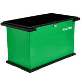 Alpine Industries Bear Resistant Trash Can, IGBC Certified Steel Waste Container, Locking Lid, Hydraulic Hinges, Outdoor