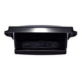 Black Durable Plastic Sanitary Napkin Receptacle, (3-Pack)