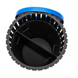 Vanta 40 Gallon Steel Two-Stream Trash Can