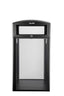 40-Gallon, DHS-Compliant, Waste Receptacle with Transparent Panel's