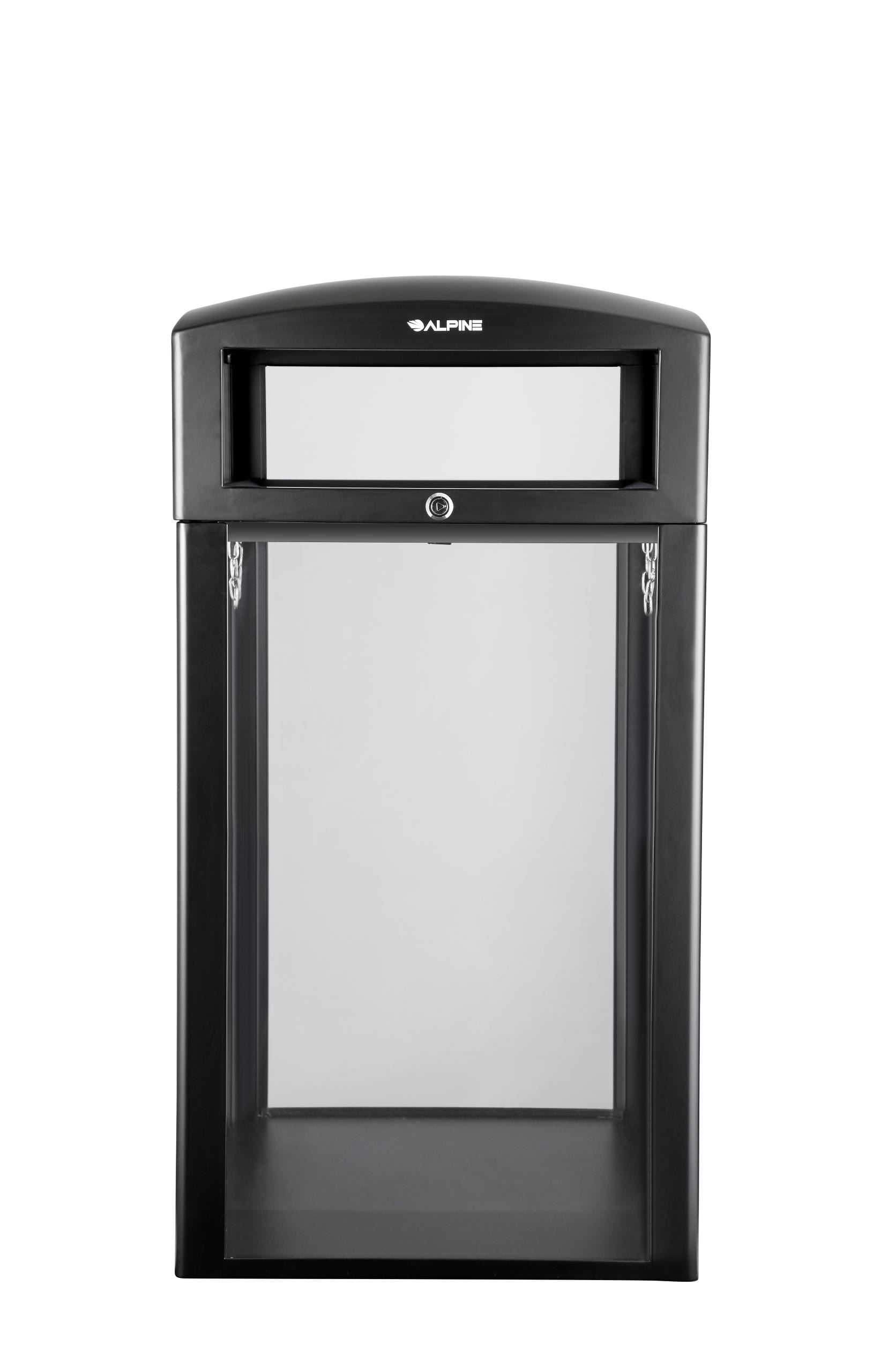 Rugged 40-Gallon All-Weather Trash Container