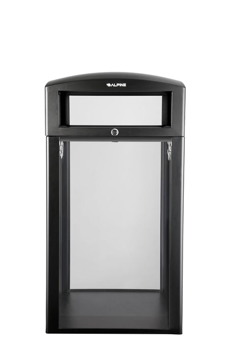 Rugged 40-Gallon All-Weather Trash Container