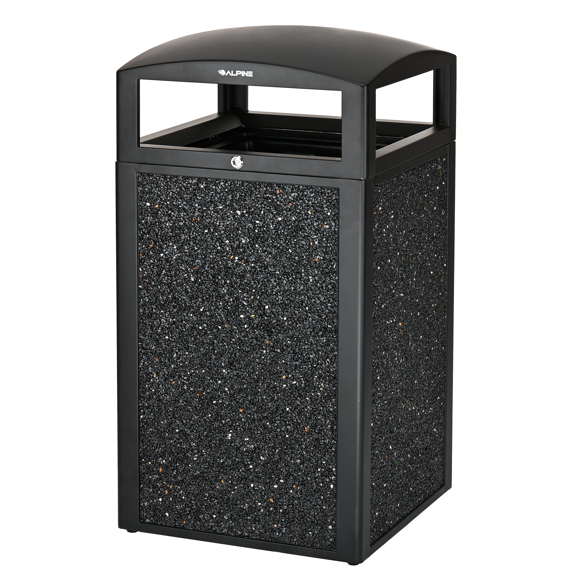 Rugged 40-Gallon All-Weather Trash Container