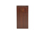 Mahogany 40 Gallon Wood Receptacle Enclosure with Drop Hole and Tray Shelf
