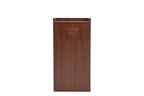 40-Gallon Wood Receptacle Enclosure with Drop Hole