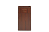 40-Gallon Wood Receptacle Enclosure with Drop Hole