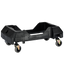 Rectangular Trash Can Dolly, Black