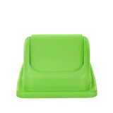 23 Gallon Slim Trash Can with Dome Lids, Lime Green, 3 Pack
