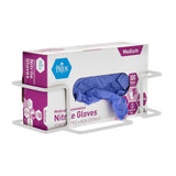 Single Box Capacity Wire Wall Mount Glove Dispenser, White 7 Pack